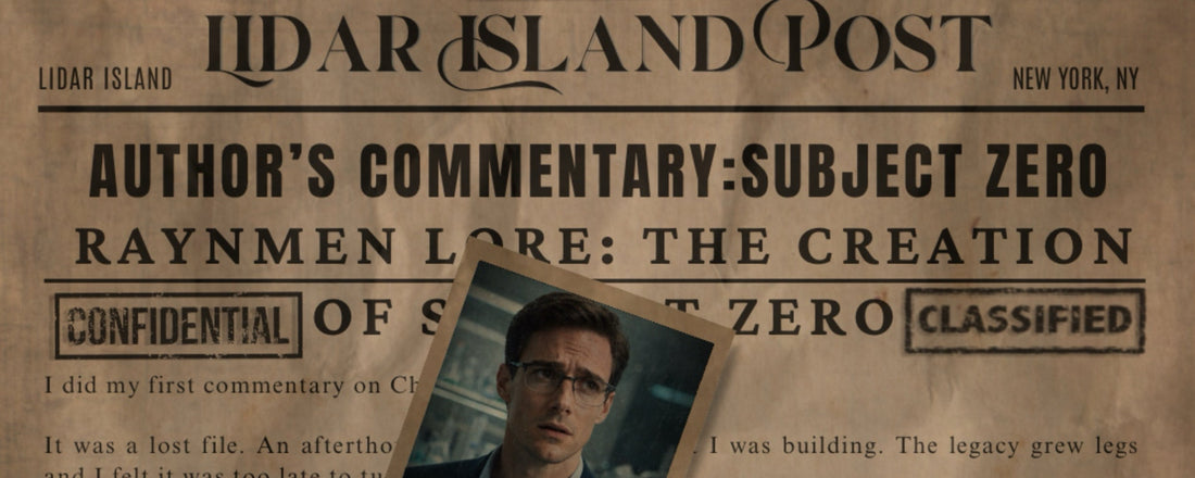 RAYNMEN Lore: The Creation of Subject Zero