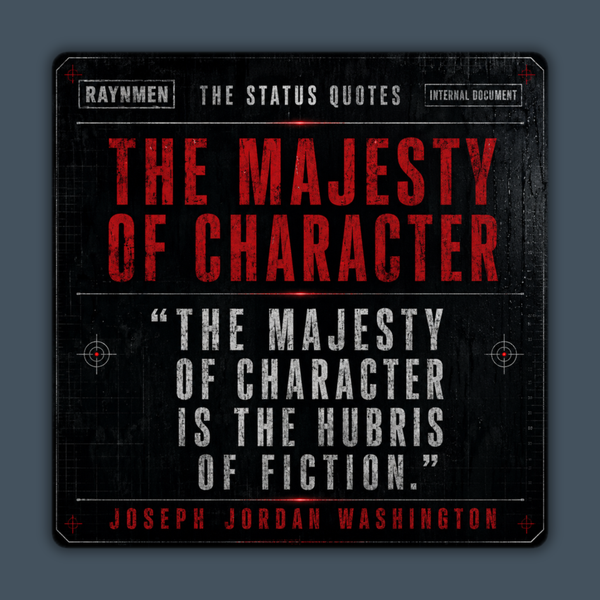 THE MAJESTY OF CHARACTER | JOSEPH JORDAN WASHINGTON | THE ARCHITECTURE OF TRUTH
