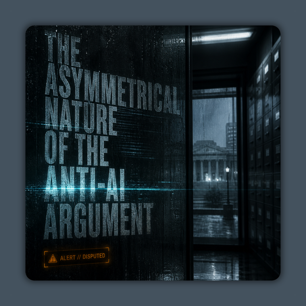 The Asymmetrical Nature of the Anti-AI Argument | Joseph J. Washington