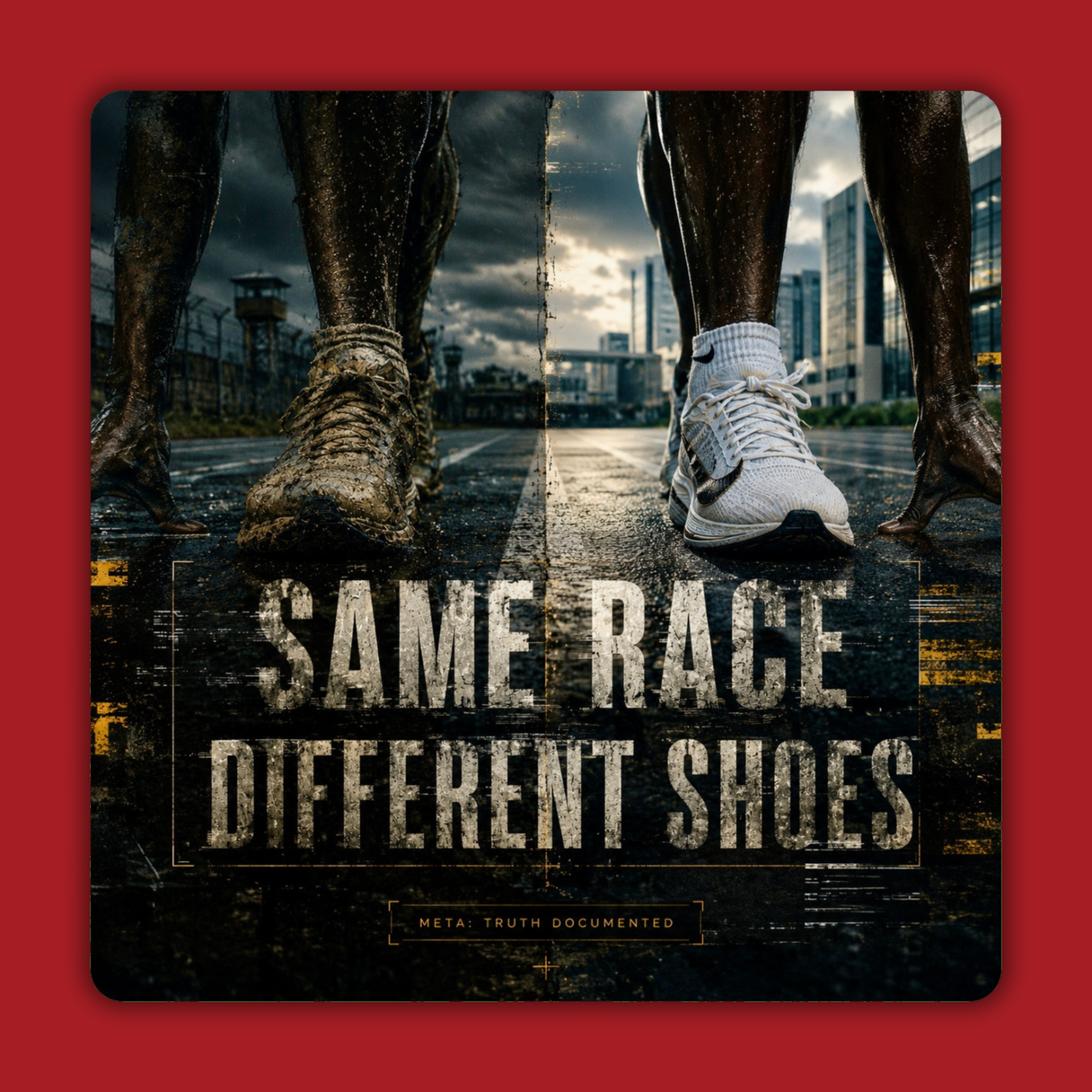 Same Race, Different Shoes