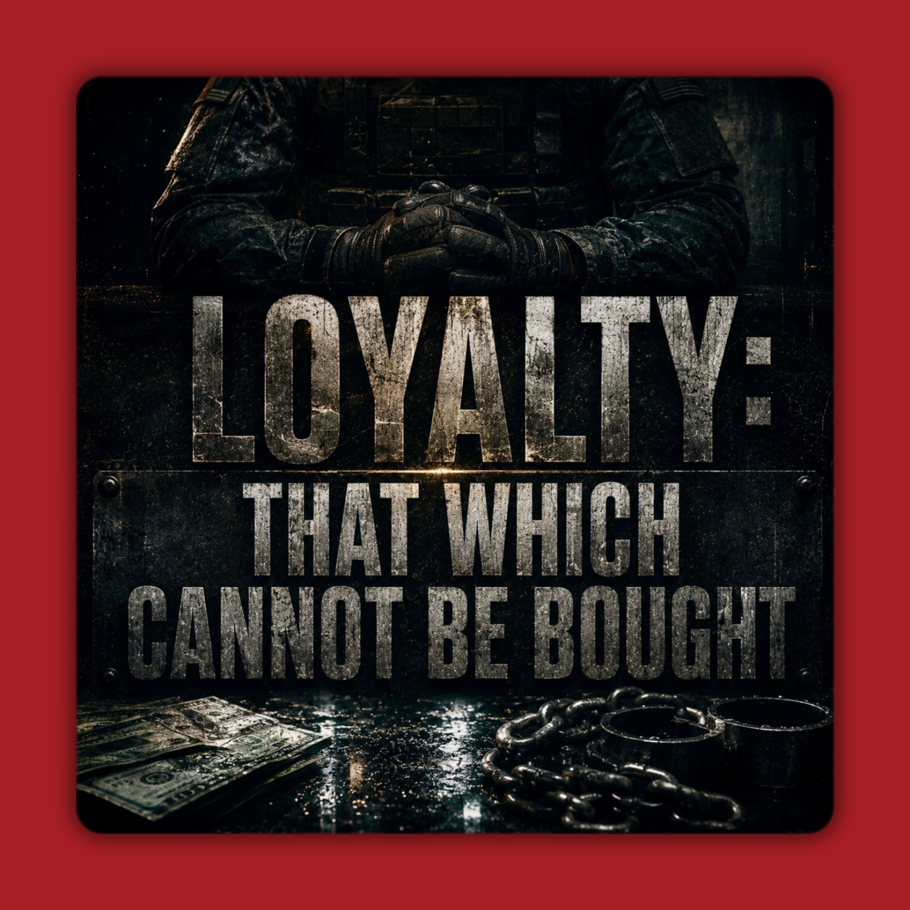 That Which Cannot Be Bought