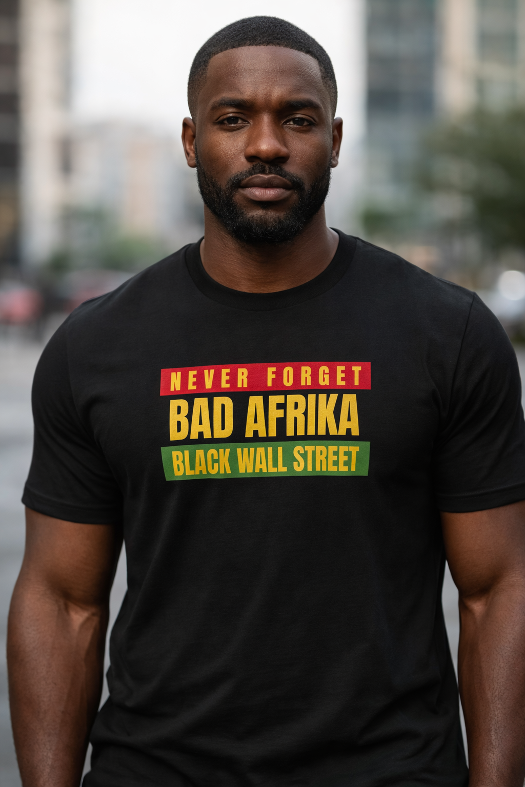 BAD AFRIKA BWS FOREVER GOLD Unisex t-shirt