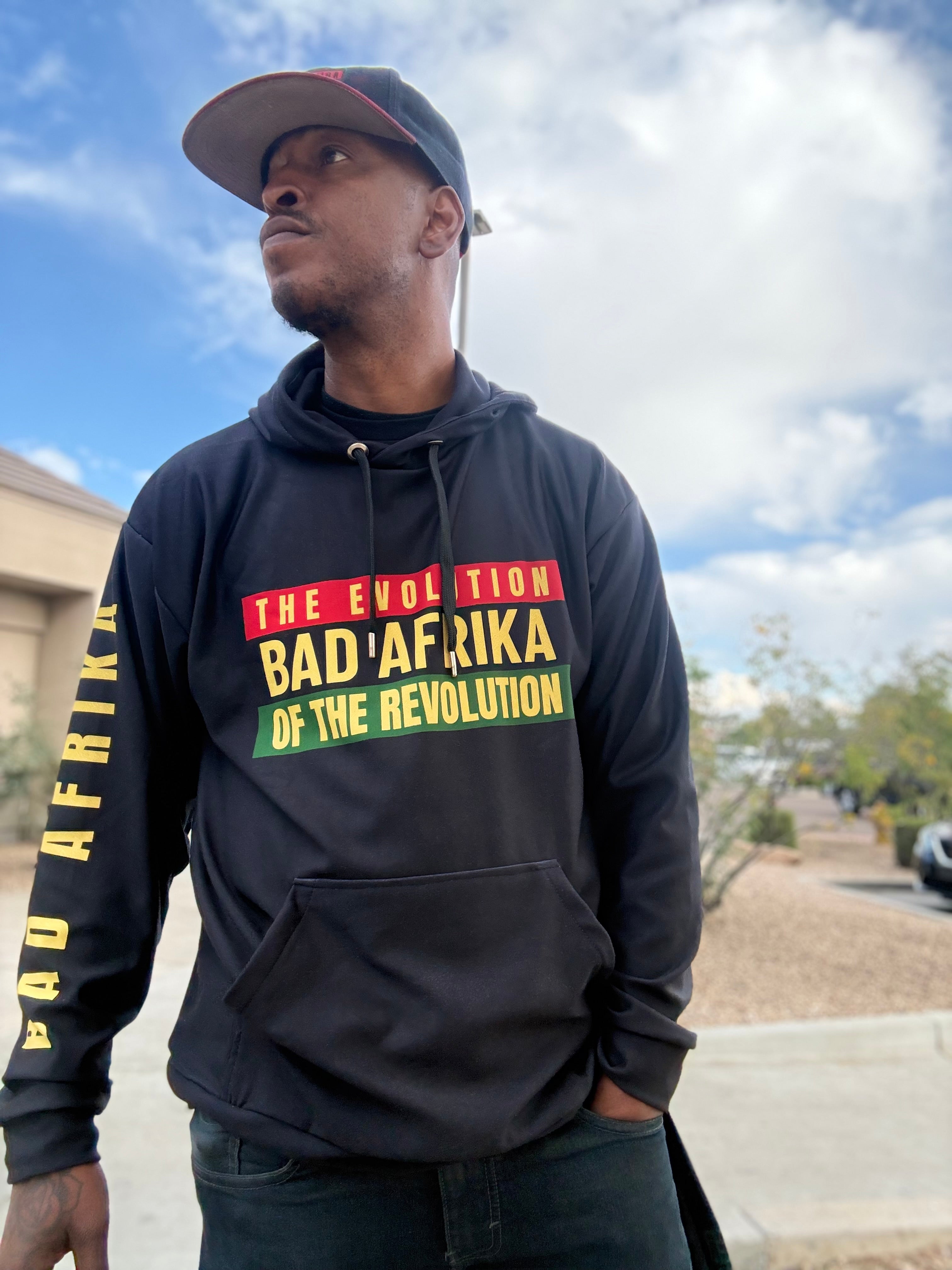 BAD AFRIKA PROMOREV PANTHER BLACK GOLD Hoodie