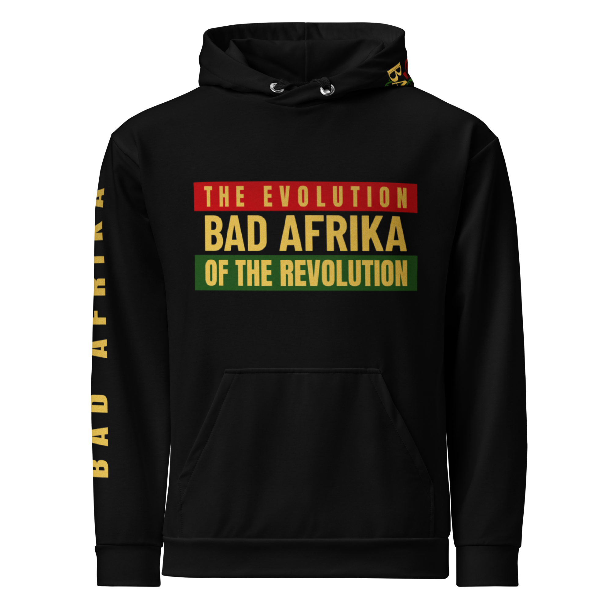 BAD AFRIKA PROMOREV PANTHER BLACK GOLD Hoodie
