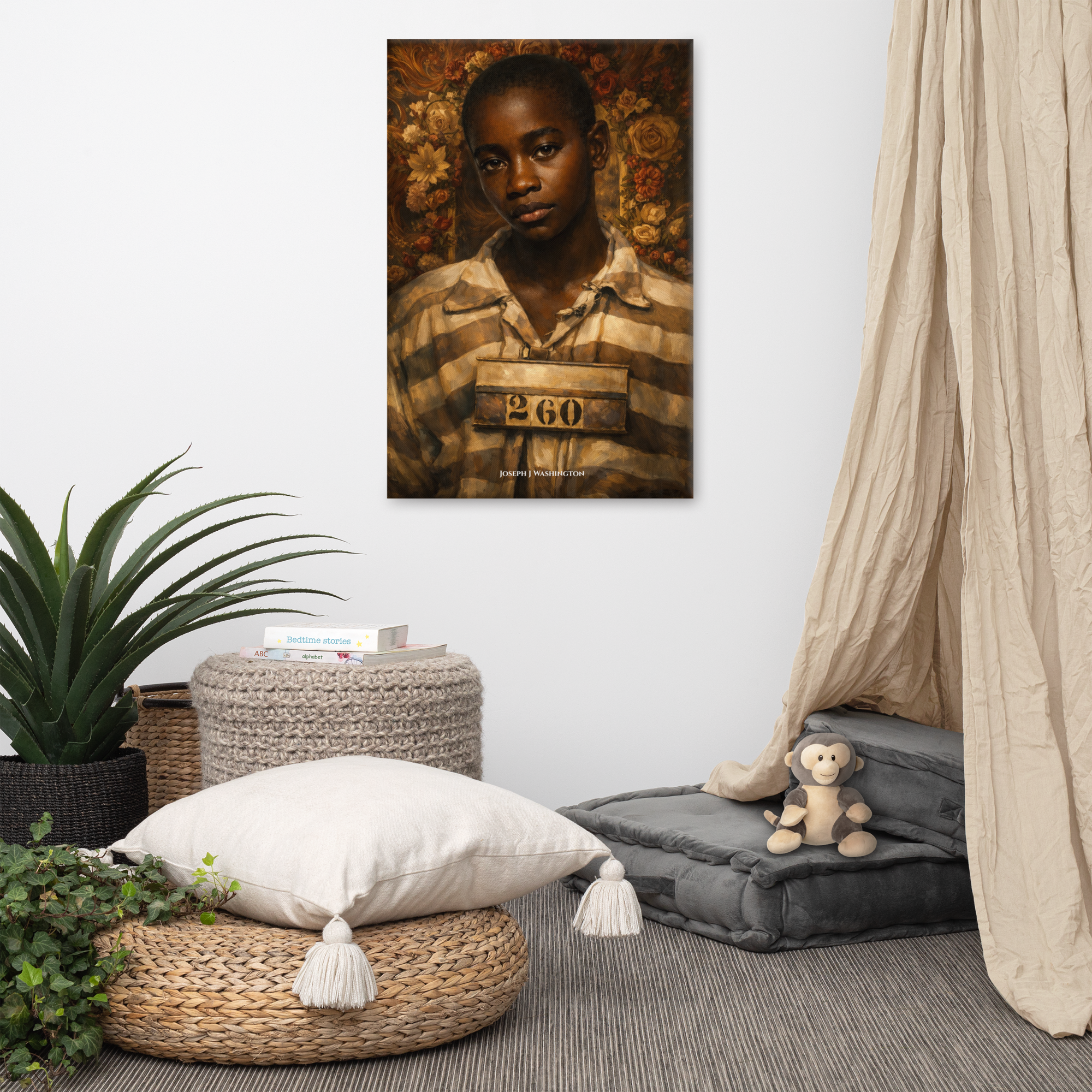 Never Forget #1 | George Stinney Jr. Canvas